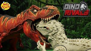 T-REX EATS INDOMINUS REX! Jurassic World Custom Colossal T-Rex