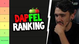 Ich ranke Doppelapfel Sorten | Doelid's Doppelapfel Tier List