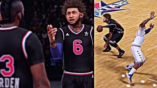 NBA 2K16 MyCAREER - CRAZY ALL STAR GAME | BREAKING LeBron James Ankles ! And Last Second Game Winner