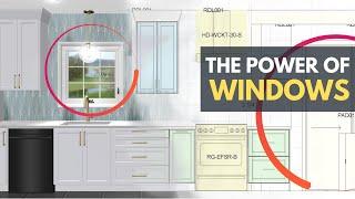 The secret behind the perfect kitchen layout is...windows?!