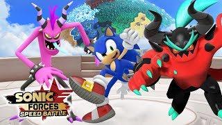 Sonic Forces Speed Battle: Sonic, Zazz & Zavok Gameplay - Sonic Lost World