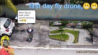 Next video guna drone. pertama kali terbang dilitar#manducekap#hairulk46