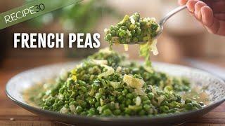 French Peas - A Taste of France - Les Petits Pois à la Française