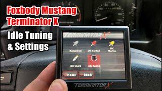 Foxbody Mustang Holley Terminator X Idle Tuning