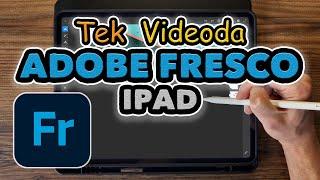 IPAD ADOBE FRESCO DERSLERİ TÜRKÇE ÖĞREN! | Learn Adobe Fresco Ipad #adobefresco #ipadpro #animation