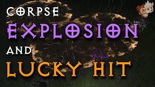 Corpse Explosion DOES Proc Lucky Hit... But The Results are Wild | Diablo 4 Necromancer