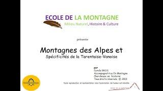 1 MONTAGNES DES ALPES