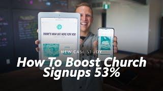 CENTRAL HUB STRATEGY: Boost Church Signups 53% [CASE STUDY]