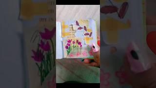 vintage journal with me|mini journal#youtubeshorts #shorts #journal #vintage #minijournal