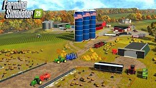 I Build An $1,000,000 Cattle Ranch? | Farming Simulator 25