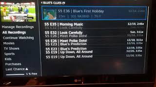 DirecTV DVR - Shows not found! - How to resolve