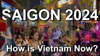 Ho Chi Minh City (Saigon) Nightlife | Explore Vietnam  Streets 2024