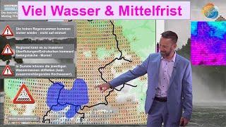 Viel Wasser & Mittelfrist: Stationäre Schauer & Gewitter mit Unwettergefahr! Azorenhochkeil Ende Mai