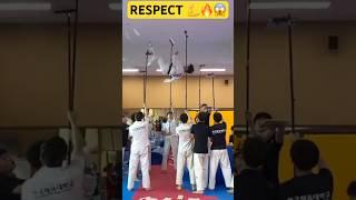 Amazing Taekwondo Flip Practice! ‍️#TaekwondoSkills #martialarts #karatemoves #karate #kungfu