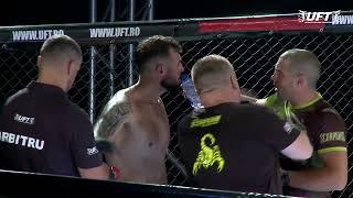 -80kg David Anton vs Bogdan Slabu UFT10 Kickboxing Title Fight - Final Match - UFT -80 kg Belt Fight