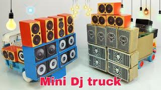 Diy Mini Wedding Dj Road Lights Gadi Wala Dj | Mini Dj Truck Decoration Light Gauri || Dj Wala Boy 2