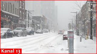 Snow squall warning issued for parts of Ontario throughout the weekend