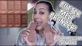 REVIEW: NEW NYX BUTTERMELT Bronzers