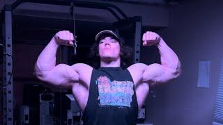 Spring Bulk Day 142 - Arms Home Gym