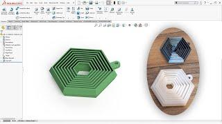 Modeling a Keychain in SolidWorks and Preparing for 3D Printing