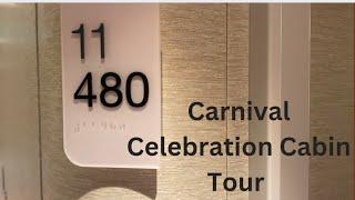 Carnival Celebration 3 people Balcony Cabin Tour Room 11480