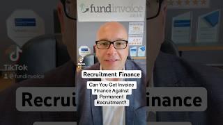 Can you get invoice financing against permanant recruitment? #recruitment #finance #fundinvoice