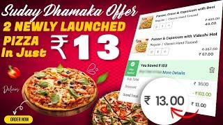 2 DOMINOS PIZZA IN ₹13 में|Domino’s pizza offer|domino’s pizza offers for today|dominos coupon code