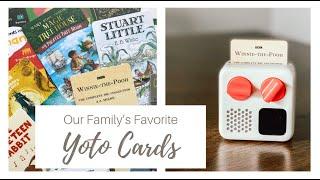 Yoto Player // Our Family's Favorite Yoto Cards