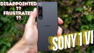Sony 1 vi - 1 Month Review