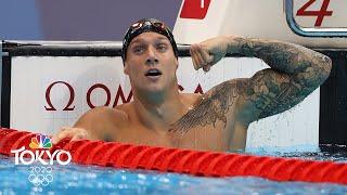 Caeleb Dressel breaks world record, JUST grabs gold in 100m butterfly | Tokyo Olympics | NBC Sports