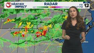 Scattered thunderstorm chances continue