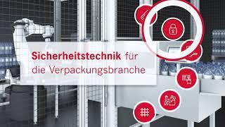 EUCHNER Sicherheitstechnik für die Verpackungsbranche /Safety engineering for the packaging Industry