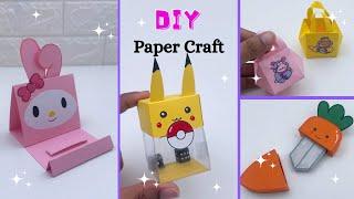 8 Easy Paper craft/ Easy craft ideas / miniature craft / how to make / DIY / school project #craft