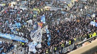 KSC Fans in Hamburg HSV vs Karlsruher SC