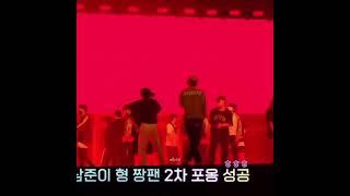 Taehyung again kissed RM 