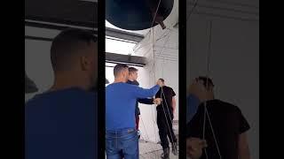Звонарь Владимир Дегтярев в Спасо-Преображенском монастыре, г.Ярославля