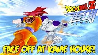 Dragon Ball Z ZEQ2: Face Off At Kame House! Frieza Can't Beat Super Saiyan God Goku!!