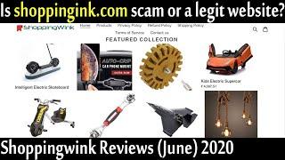 Shoppingwink Reviews [June 2020] Trustworthy or a Hoax| Scam Adviser Reports