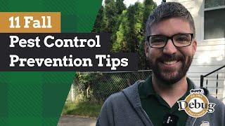 11 Fall Pest Control & Prevention Tips | Tim's Pest Control Tips