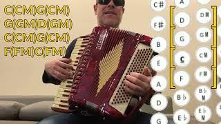 Accordion Basics - Play a Million Tunes Look Like a Pro with 3 Chords!