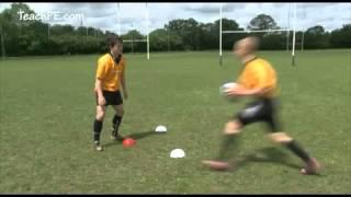 Rugby Coaching Basic Rugby Drills   How to Side Step