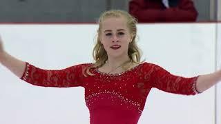 Daria PANENKOVA RUS  | Ladies Free Skating Riga 2017