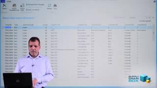 How to use Master Data Import Worksheet to import simple data - in Microsoft Dynamics NAV