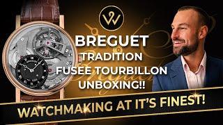 Unboxing the Horological Artistry: Breguet Tradition Fusée Tourbillon 7047 | Official Watches