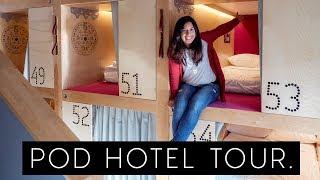 CANADA's FIRST POD HOTEL TOUR! Whistler, Canada