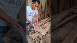 Lihatlah caranya sangat mudah #woodworking#tukangkayu #shorts