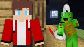 Mikey With Saw Head Hunting JJ And JJ Couldn't Save Him in Minecraft !