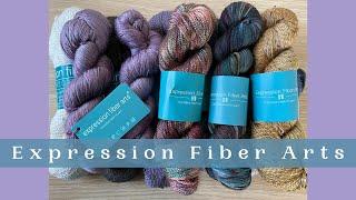 Expression Fiber Arts YARN Stash and Projects!