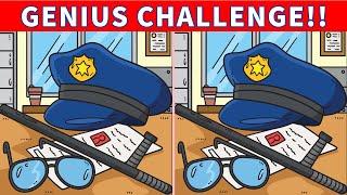 【Spot the difference】️10mins brain exercise!! Find the difference game for genius!!