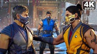 How Sub Zero Betrayed Scorpion And Turned Evil Scene - Mortal Kombat 1